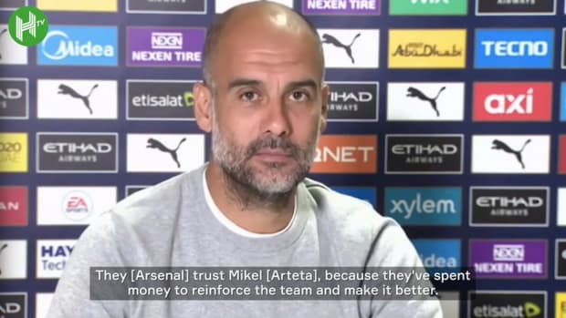 Guardiola on facing former assistant Arteta